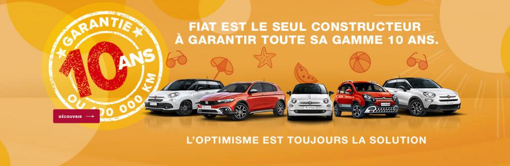 10 ans de Garantie avec FIAT ! (1)