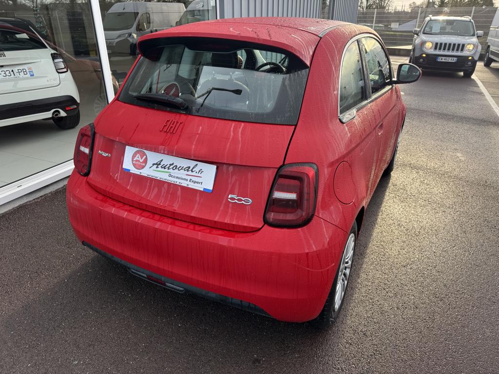 FIAT 500 BEV 118 CH 42 KW RED