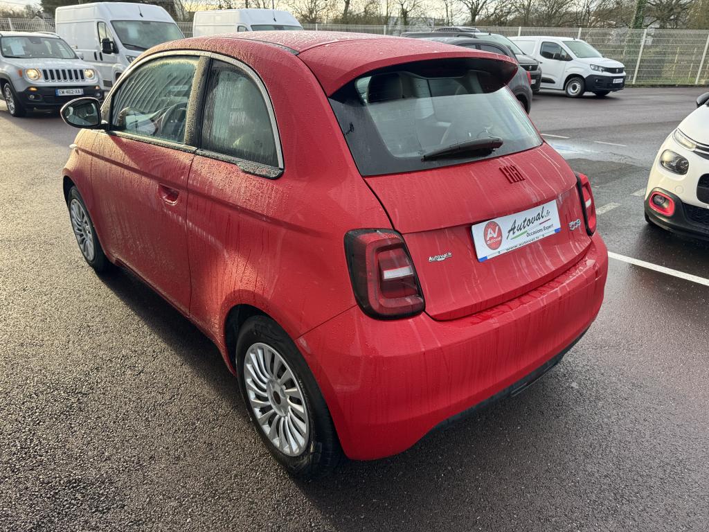 FIAT 500 BEV 118 CH 42 KW RED