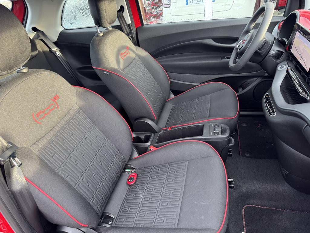 FIAT 500 BEV 118 CH 42 KW RED